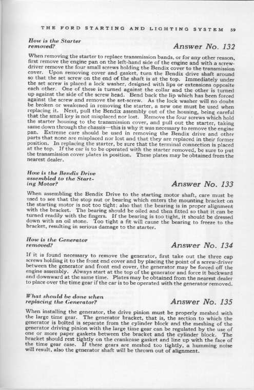 1925 Ford Owners Manual Page 49